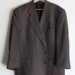 Vito Rufolo-Lessona Men's Silk Wool Suit Jacket 50